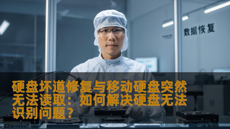 硬盘坏道修复与移动硬盘突然无法读取：如何解决硬盘无法识别问题？