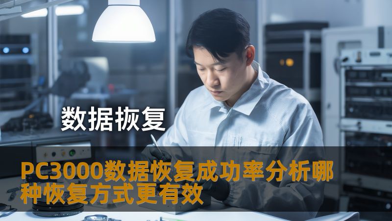 通过PC3000数据恢复分析不同恢复方式的成功率，帮助用户选择最有效的数据恢复方案。