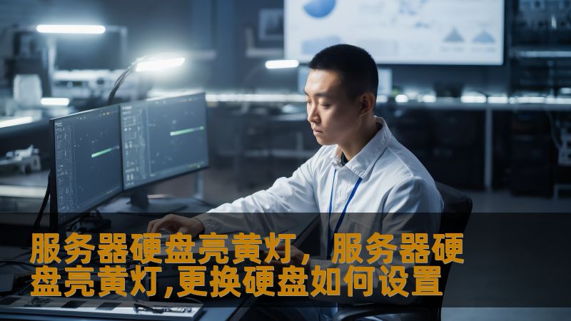 服务器硬盘亮黄灯，服务器硬盘亮黄灯,更换硬盘如何设置