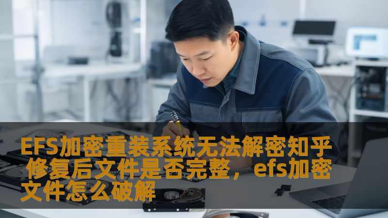 EFS加密重装系统无法解密知乎 修复后文件是否完整，efs加密文件怎么破解