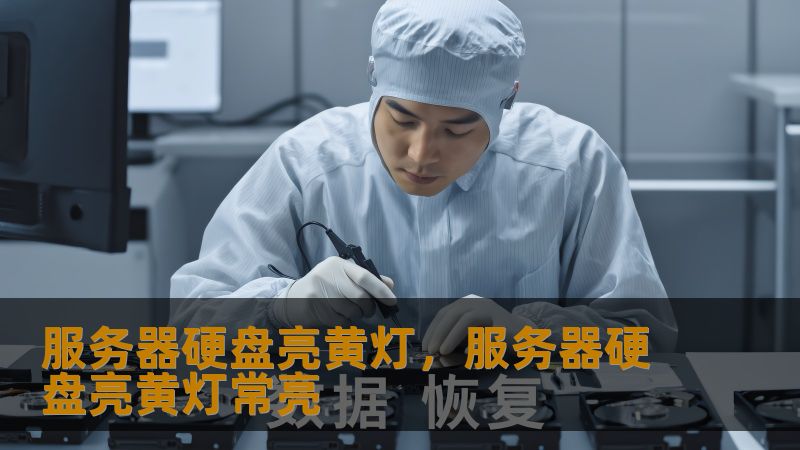 服务器硬盘亮黄灯，服务器硬盘亮黄灯常亮
