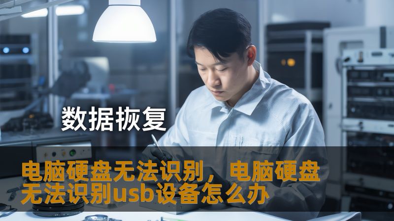 电脑硬盘无法识别，电脑硬盘无法识别usb设备怎么办