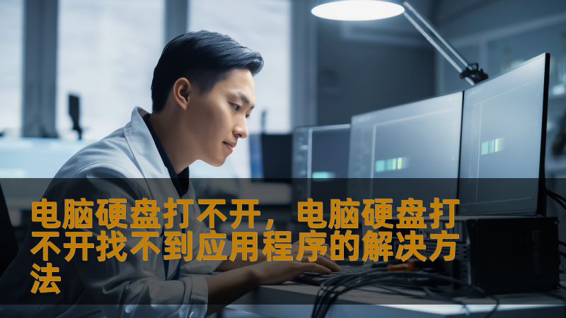 电脑硬盘打不开，电脑硬盘打不开找不到应用程序的解决方法