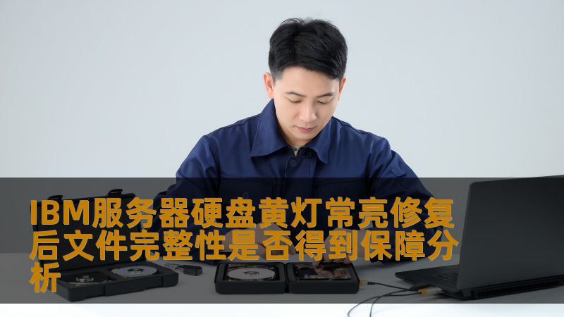IBM服务器硬盘黄灯常亮修复后文件完整性是否得到保障分析