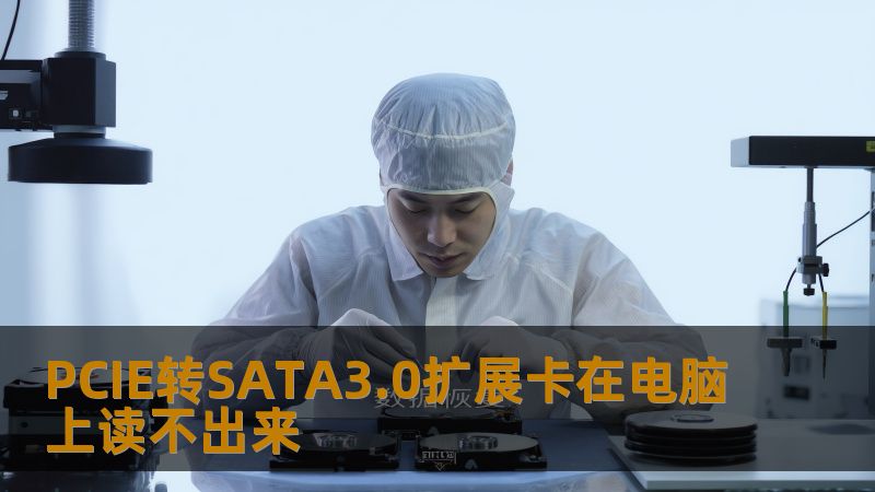 PCIE转SATA3.0扩展卡在电脑上读不出来
