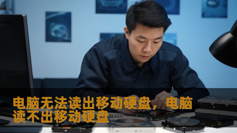 电脑无法读出移动硬盘，电脑读不出移动硬盘