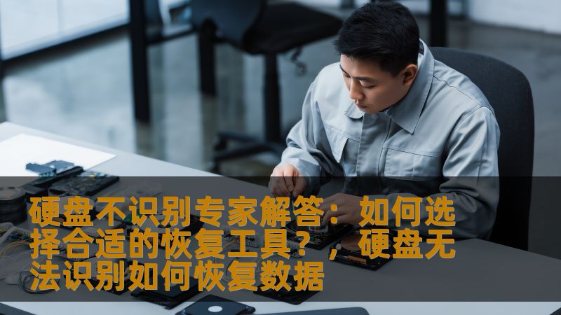 硬盘不识别专家解答：如何选择合适的恢复工具？，硬盘无法识别如何恢复数据