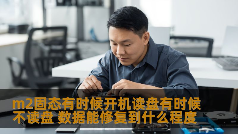 m2固态有时候开机读盘有时候不读盘 数据能修复到什么程度