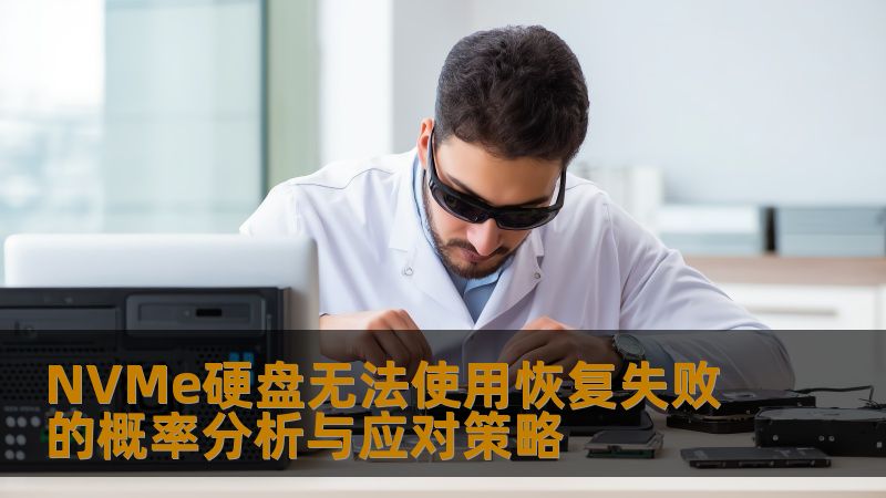 分析NVMe硬盘无法使用的恢复失败概率，并提供应对策略，帮助用户解决数据恢复问题。