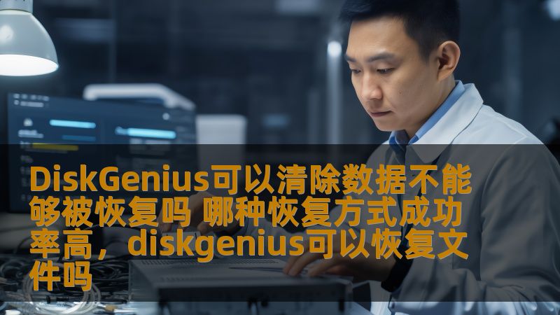 了解DiskGenius数据清除与恢复的全过程，探索如何彻底清除数据，避免被恢复的风险，并揭示不同恢复方式的成功率，帮助您选择最合适的数据保护和恢复方案。