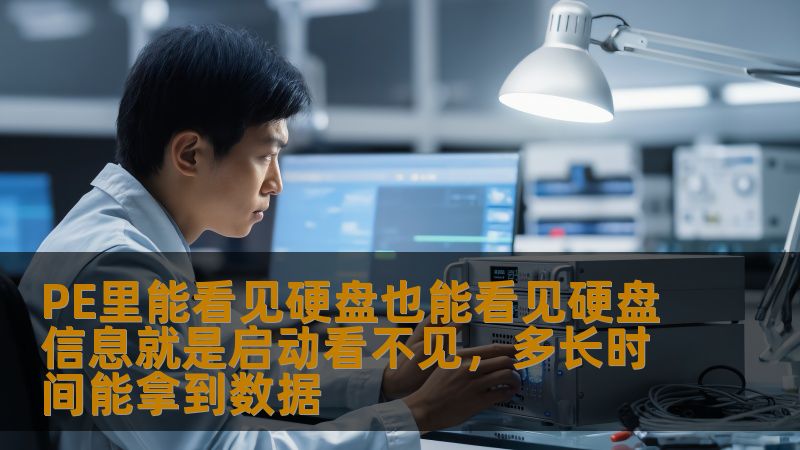 PE里能看见硬盘也能看见硬盘信息就是启动看不见，多长时间能拿到数据