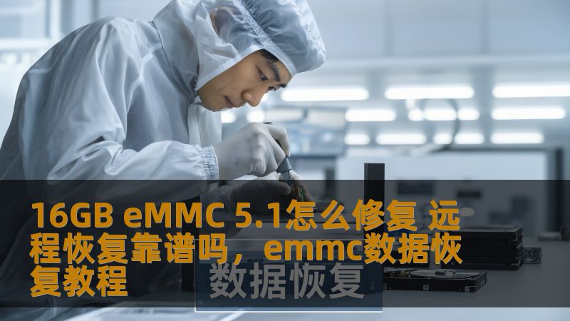 16GB eMMC 5.1怎么修复 远程恢复靠谱吗，emmc数据恢复教程