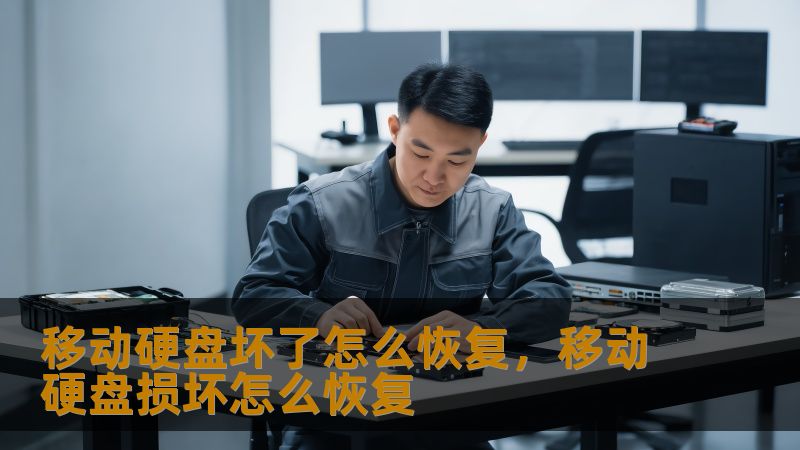 移动硬盘坏了怎么恢复，移动硬盘损坏怎么恢复