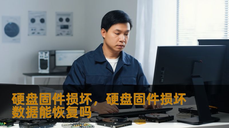 硬盘固件损坏怎么办？技王数据恢复实战案例全解析    凌晨三点，设计师林小姐盯着突然黑屏的移动硬盘，手心沁出冷汗——即将交付的广告提案全在里面。这种场景每天都在上演：摄影师外拍途中硬盘异响罢工，企业服务器RAID阵列突然掉盘...当存储设备出现固件故障时，数据就像被锁进保险箱却丢了密码。    一、硬盘固件损坏的典型症状    早上开机时硬盘发出