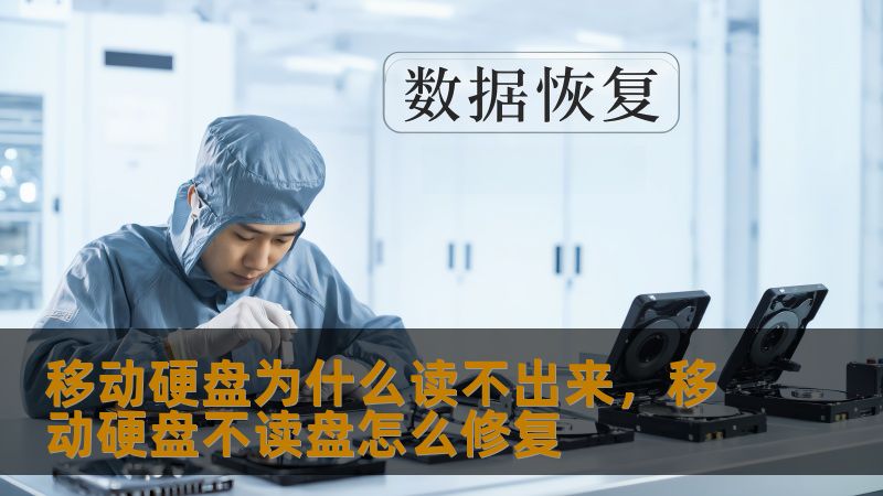 移动硬盘为什么读不出来，移动硬盘不读盘怎么修复