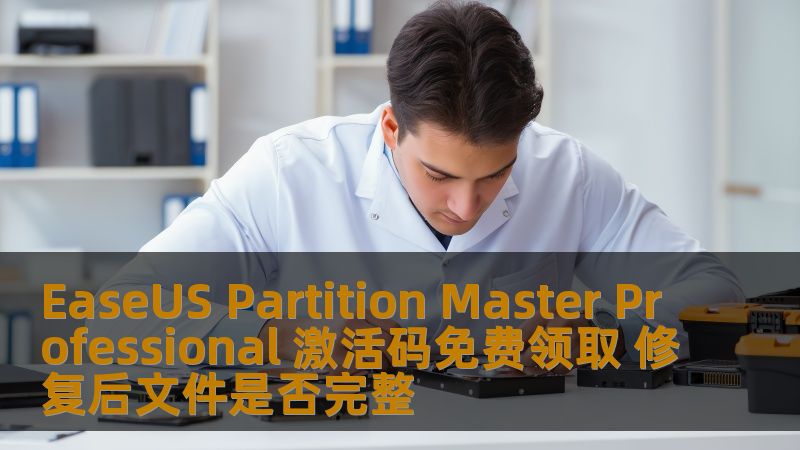 探讨EaseUS Partition Master Professional激活码免费领取后，如何修复文件完整性及相关技术问题。