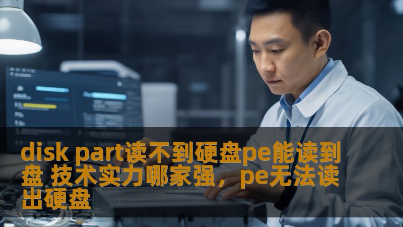 遇到Diskpart无法识别硬盘但PE却能读取的情况？这篇文章将深入分析这一现象的原因，并探讨哪些技术公司在解决此类问题时具有更强的实力，为你提供解决方案，避免数据丢失。