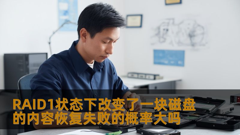 RAID1状态下改变了一块磁盘的内容恢复失败的概率大吗 RAID1状态下改变了一块磁盘的内容恢复失败的概率大吗
