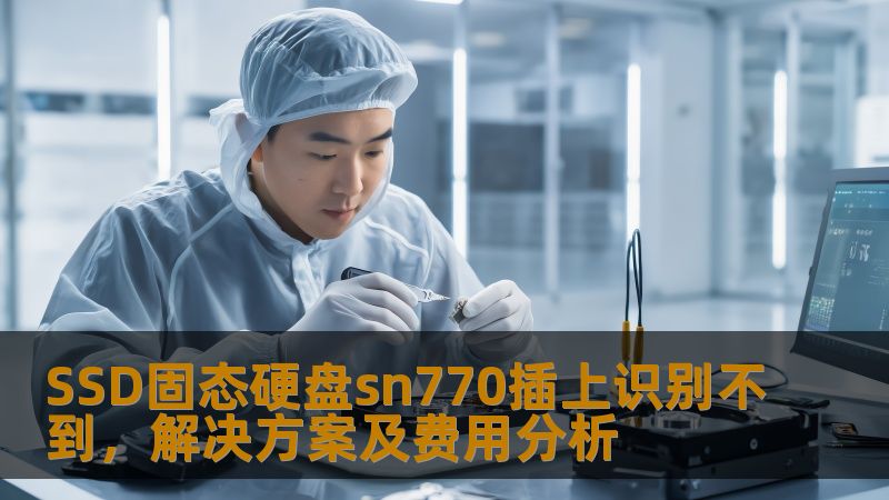 SSD固态硬盘sn770插上识别不到？了解常见故障及解决方法，助您快速恢复数据，避免损失。