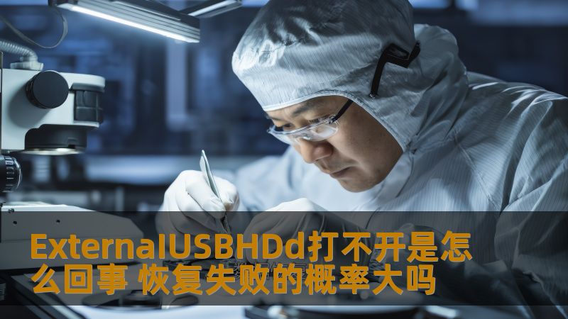ExternaIUSBHDd打不开是怎么回事？本文将分析常见故障、恢复方法及成功率，帮助您有效解决数据丢失问题。