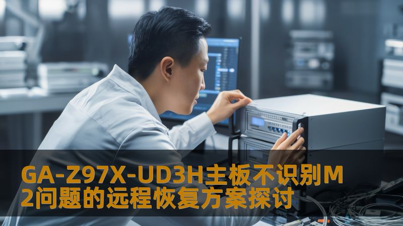 探讨GA-Z97X-UD3H主板不识别M2问题的远程恢复方案，提供故障分析、操作步骤和实战案例，帮助用户解决问题。