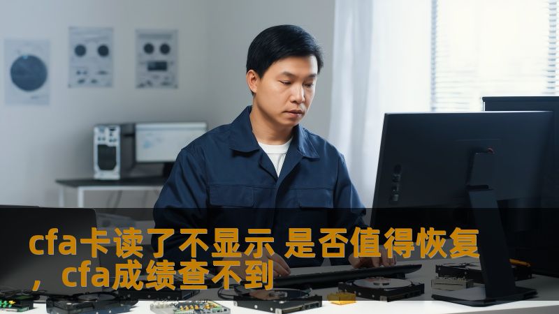 CFA卡读了不显示的情况让很多考生感到困惑与焦虑。本文将深入探讨如何处理这一问题，分析是否值得花时间和精力去恢复，以及提供一些实用的恢复方法，帮助你快速解决困扰。
