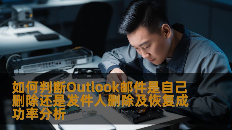 如何判断Outlook邮件是自己删除还是发件人删除及恢复成功率分析