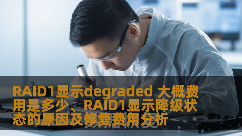 RAID1显示degraded 大概费用是多少、RAID1显示降级状态的原因及修复费用分析 RAID1显示degraded 大概费用是多少、RAID1显示降级状态的原因及修复费用分析