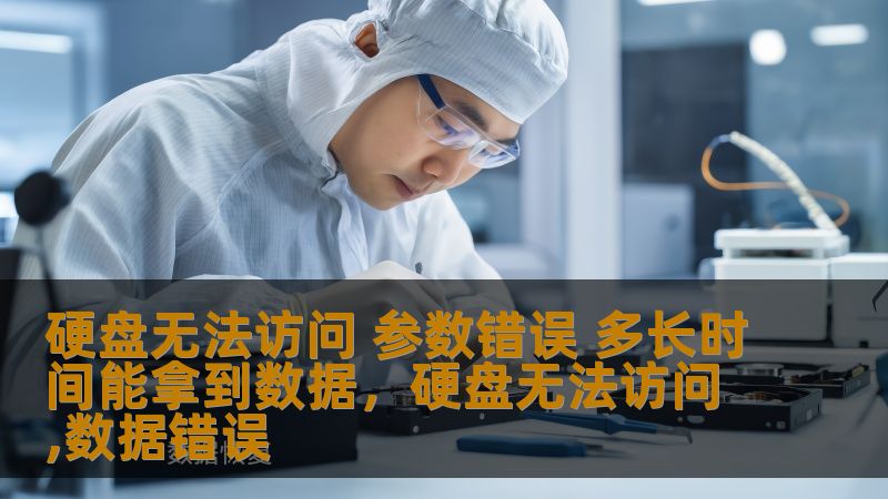 硬盘无法访问，系统提示参数错误，数据丢失的危机让人焦虑。面对这一问题，如何快速恢复数据？我们将从硬盘故障原因、数据恢复步骤以及时间预估等方面为你一一解析，帮助你尽快找回丢失的数据。