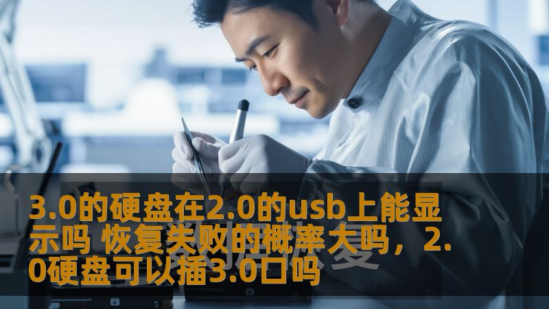 了解3.0硬盘在2.0USB接口上的兼容性以及恢复失败的概率，帮助用户更好地管理数据和选择适合的硬盘接口，避免不必要的麻烦。