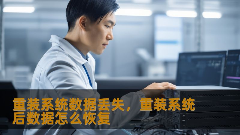 重装系统数据丢失怎么办？技王数据恢复实战案例解析    一、当数据消失的瞬间：那些真实的心跳时刻    凌晨三点的设计公司，李工盯着突然蓝屏的电脑，3个月的设计方案随着系统重装消失殆尽；婚纱摄影师小王握着发出
