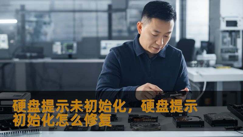 硬盘提示未初始化？别慌！工程师教你三步找回珍贵数据    一、当硬盘突然