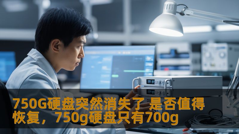 如果你的750G硬盘突然消失，数据丢失让你心急如焚，不知道该如何是好。本文将分析硬盘消失的原因，并为你提供是否进行数据恢复的全面建议。