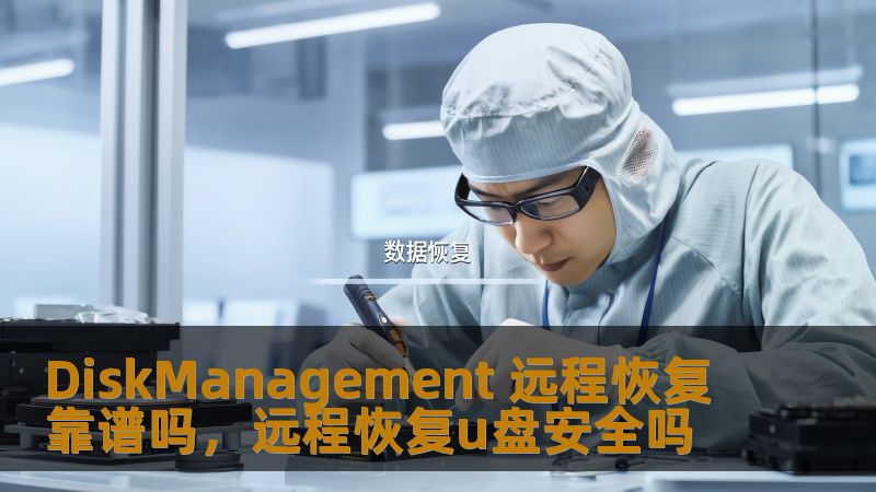 DiskManagement远程恢复，让数据恢复更高效、更安全。了解它是否值得信赖，如何避免数据恢复中的风险，助你在关键时刻不掉链子。