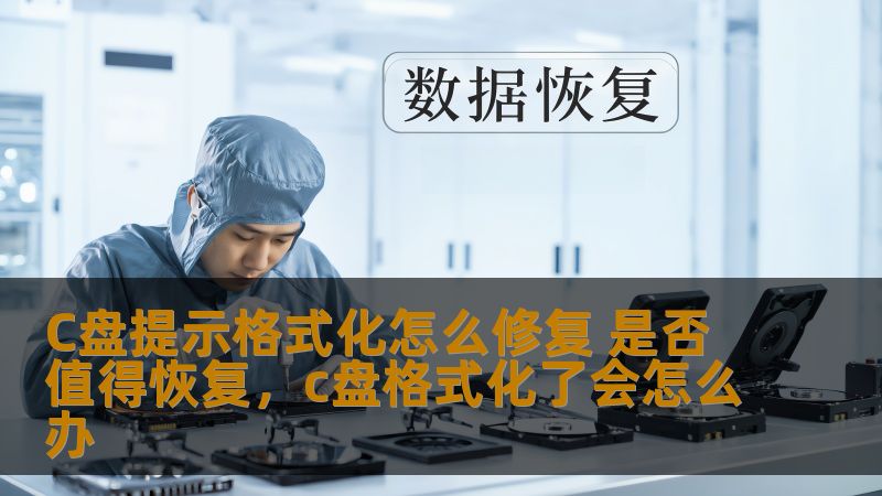 C盘提示格式化怎么修复 是否值得恢复，c盘格式化了会怎么办