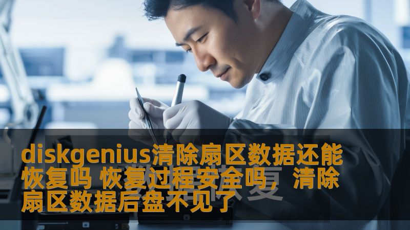 diskgenius清除扇区数据还能恢复吗 恢复过程安全吗，清除扇区数据后盘不见了