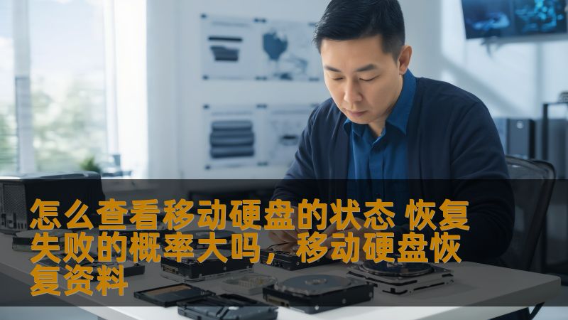 怎么查看移动硬盘的状态 恢复失败的概率大吗，移动硬盘恢复资料