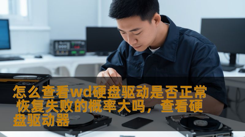 怎么查看wd硬盘驱动是否正常 恢复失败的概率大吗，查看硬盘驱动器