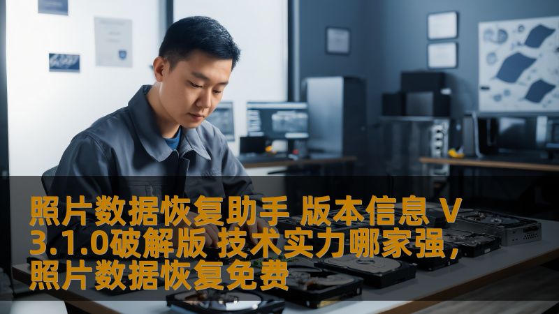 照片数据恢复助手 版本信息 V3.1.0破解版 技术实力哪家强，照片数据恢复免费