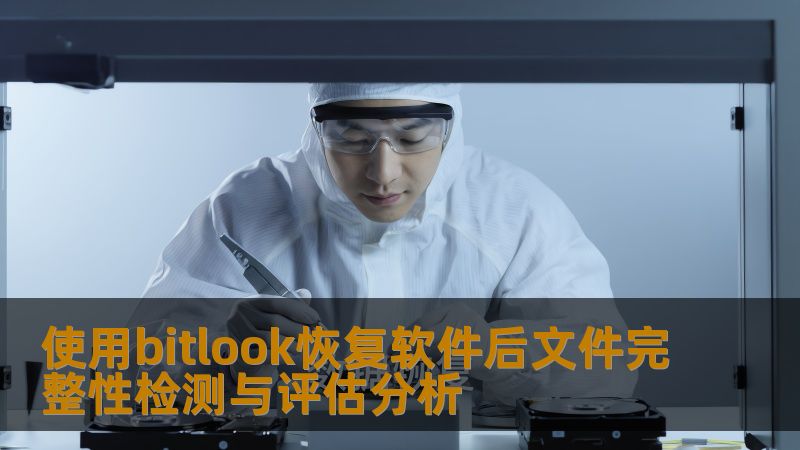 使用bitlook恢复软件后文件完整性检测与评估分析