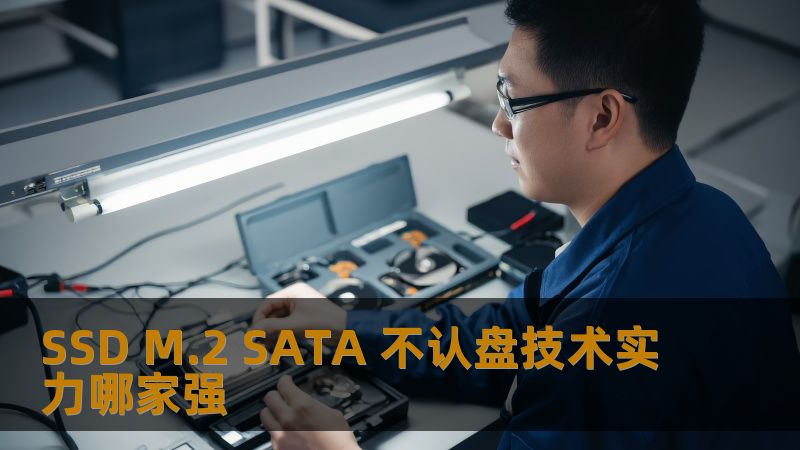 深入解析SSD M.2 SATA不认盘的问题，分析技术实力对比，提供解决方案和真实案例，助您轻松应对数据恢复挑战。
