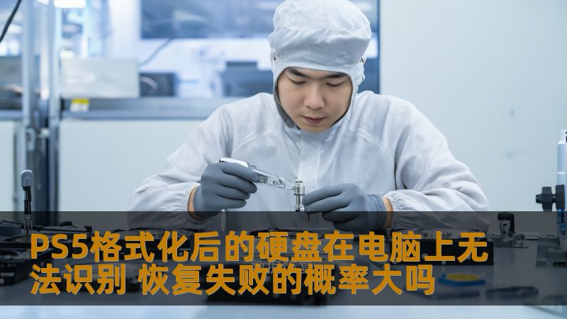 PS5格式化后的硬盘在电脑上无法识别，恢复失败的概率分析与解决方案，帮助您解决数据恢复问题。