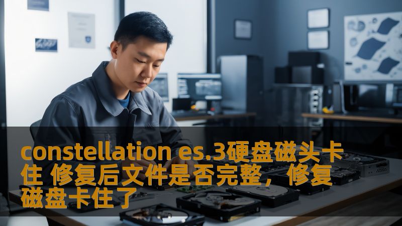constellation es.3硬盘磁头卡住 修复后文件是否完整，修复磁盘卡住了