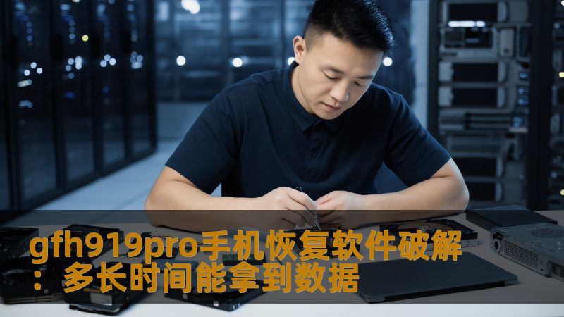 gfh919pro手机恢复软件破解：多长时间能拿到数据