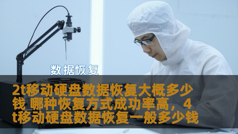 2t移动硬盘数据恢复大概多少钱 哪种恢复方式成功率高，4t移动硬盘数据恢复一般多少钱