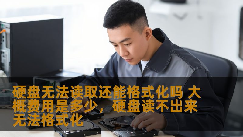 本文将详细解答硬盘无法读取时是否还能格式化以及相关的费用问题，帮助用户理解硬盘数据恢复的流程和成本，提供有效的解决方案。