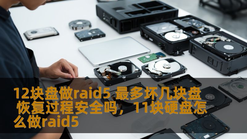 12块盘做raid5 最多坏几块盘 恢复过程安全吗，11块硬盘怎么做raid5