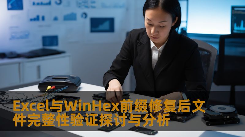 Excel与WinHex前缀修复后文件完整性验证探讨与分析