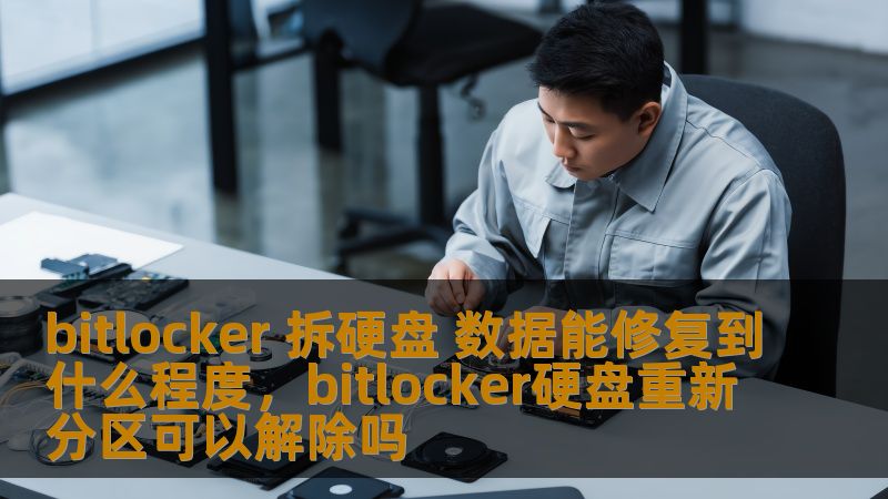 本文深入分析了BitLocker加密硬盘拆解后的数据恢复难度，提供了从专业角度的恢复方法及可行性探讨，帮助读者了解不同情况下的恢复效果。