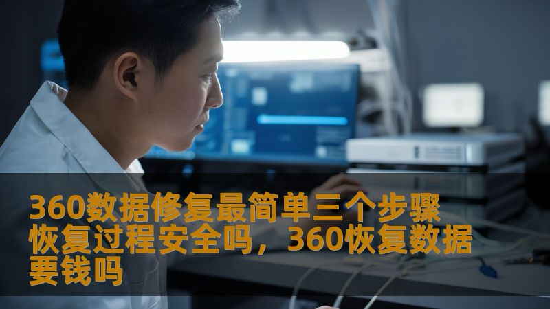 360数据修复最简单三个步骤 恢复过程安全吗，360恢复数据要钱吗